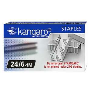 Kangaro Heftklammern 24/6-1M, 1000 Stück pro Box - Bürotechnik