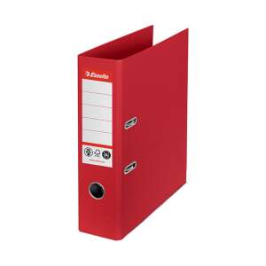 Esselte No.1 A4 piros gyűrűs mappa, 75mm, 350 lap, újrahasznosított karton, FSC tanúsított, Blue Angel tanúsított, karbonsemleges - Esselte Gyűrűs mappa
