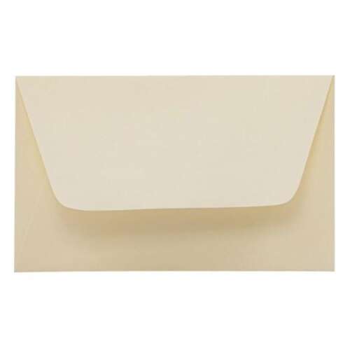 Világos sárga KASKAD névjegyboríték, 70x105mm, 50 db-os csomag