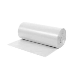 220 literes átlátszó fényes szemeteszsák tekercs, 10 db/tekercs - Szemeteszsák