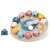 Viga PolarB Shape Sorting Clock wooden toy, clock with shape sorting blocks and beads
