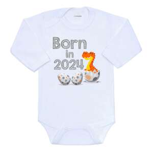 Body nyomtatott mintával New Baby Born in 2024 dinoszaurusz, vel. 56 (0-3 h) 94836850 "Minnie"  Gyerek trikó, atléta