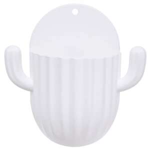 Kaktusz Fürdőszobai Tartó - Öntapadós - 14,5x14 cm