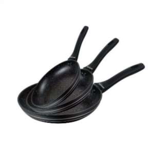 Aiwa Márvány Serpenyő Szett - 3 db, Ø20/24/28 cm