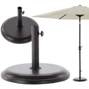 Beton napernyőtalp - 16 kg - Fekete în uz cu umbrelă de soare - Sersimo