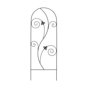 Növényfuttató rács - 60 x 167 cm - Fekete