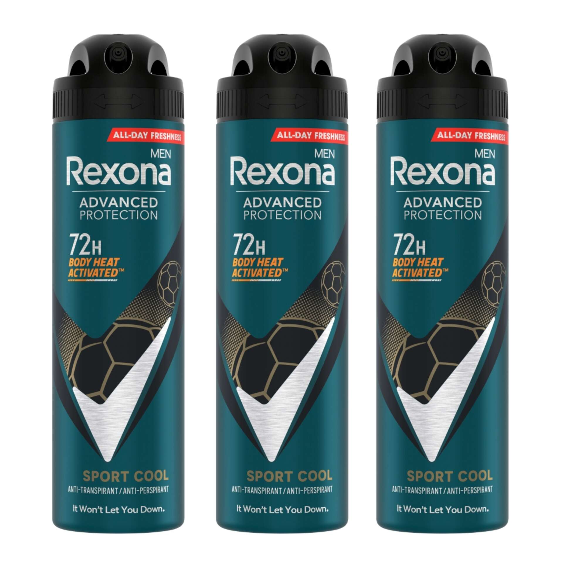 Rexona Men Advanced Protection férfi Dezodor Sport Cool 3x150ml
