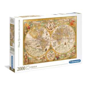 Clementoni Puzzle -  Anik térkép 2000db 35719120 Puzzle - Sport - Felfedezés