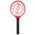 Esperanza Annihilator electric fly swatter, red and black, for killing flies, mosquitoes, and other flying insects