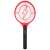 Esperanza Annihilator electric fly swatter, red and black, for killing flies, mosquitoes, and other flying insects