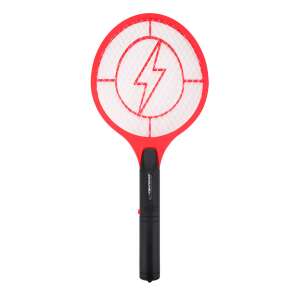 Esperanza Annihilator electric fly swatter, red and black, for killing flies, mosquitoes, and other flying insects - Landscaping