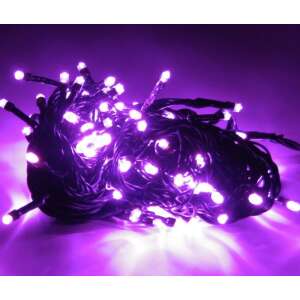 Lila, 100 LED fairy lights, 5 meters long, purple wire - Nonbrand String Light