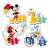 Clementoni Disney SuperColor Puzzle - Moje pierwsze puzzle, 4 puzzle w kształcie, Myszka Miki, Minnie Mouse, Donald Duck, Goofy, od 2 lat