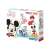Clementoni Disney Baby SuperColor Puzzle - Moje pierwsze puzzle, 4 puzzle w kształcie, Myszka Miki, Minnie Mouse, Donald Duck, Daisy Duck, od 2 lat