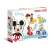 Clementoni Disney SuperColor Puzzle - Moje pierwsze puzzle, 4 puzzle w kształcie, Myszka Miki, Minnie Mouse, Donald Duck, Goofy, od 2 lat