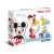 Clementoni Disney SuperColor Puzzle - Moje pierwsze puzzle, 4 puzzle w kształcie, Myszka Miki, Minnie Mouse, Donald Duck, Goofy, od 2 lat