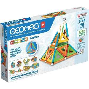 Geomag Supercolor Panel 78 db-os mágneses építőjáték 43671199 Mágneses építőjátékok