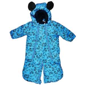 Disney Mickey kapucnis vízlepergetős bélelt baba bundazsák 68-74 kék 35720016 Lábzsák és bundazsák