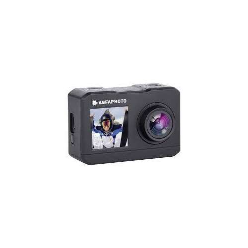 Agfaphoto Realimove akciókamera Kettős képernyő - WIFI - 120 széles látószög 10 tartozékkal