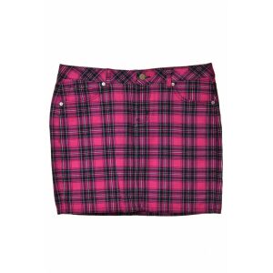 Q/S fustă în carouri roz pentru femei – 40 130488836 - Îmbrăcăminte pentru femei