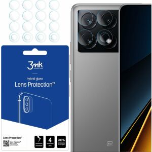 3MK Lens Protection for Xiaomi Poco X6 Pro 5G, 4-pack camera lens protector - 3MK Screen Protector