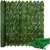 Gardlov 3 meter artificial ivy hedge, green, 5 panels, 100 cable ties