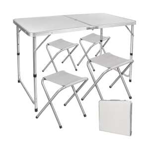 Kempingasztal szett - asztal + 4 szék 94872319 