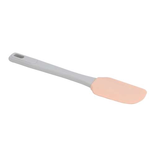 Barack színű szilikon spatula szürke nyéllel, akasztólyukkal - Spatula
