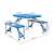 Praktikus Kempingasztal Szett - 4 Person Camping Table Set with dimensions