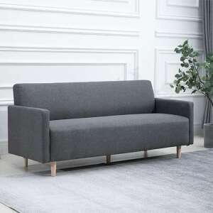 BeComfort 3 személyes kényelmes skandináv stílusú szövet szürke kanapé 170x61x71cm FUR-1657-2 94883639 