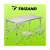 Trizand camping table and chairs set, 4 person, foldable, portable, aluminum, outdoor picnic table