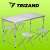 Trizand camping table and chairs set, 4 person, foldable, portable, aluminum, outdoor picnic table