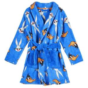 DISNEY Looney Tunes Dětský župan, Modrý s Bugs Bunny a Daffy Duck, 3 roky (98 cm) - Detské župany