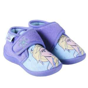 DISNEY FROZEN Elsa Mädchen Hausschuhe, Lila, mit Klettverschluss - Schuhe für Kinder
