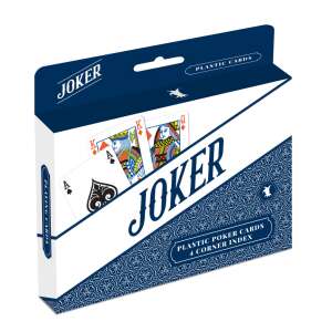 Joker dupla 100% plasztik póker kártya, 4 indexes 94884912 
