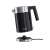 Graef WK 402 1L schwarzer Wasserkocher mit Basis und Kabel