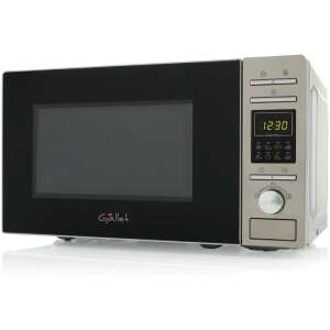 Gallet FMOE230S 20L 700W Microwave Oven with Timer, Child Lock, Silver - Microwave, Range Hood and Cooktop