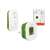 LTC LXDZ1 Vezeték nélküli csengő hőmérővel, zöld és fehér, 2 részes készlet, tartalmaz csengőgombot és vevőt