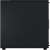 Vedere laterală a carcasei de computer Fractal Design North XL Charcoal Black TG Dark, arătând panoul lateral negru