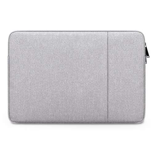 Devia Macbook Pro 15.4/16.2 Univerzális Tablet Tok - Szürke, hátsó nézet - Laptop táska és tok