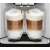 Siemens EQ.500 TQ507R03 kávégép, két csésze latte macchiato készítése