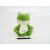 Tulilo Frog Plush Toy - 27 cm, soft green stuffed animal for kids