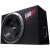 JVC CS-BW 120 1300W subwoofer, crni