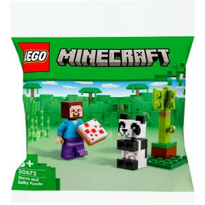 LEGO® Minecraft: 30672 - Steve Baby Pandával 94892827 LEGO Minecraft
