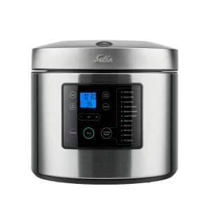 Solis SO121 rice cooker, stainless steel, digital display, multifunction, 7 programs, 3 memory settings, DIY mode - Rice Cooker