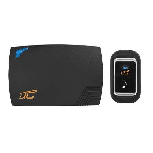 Sonerie wireless LTC LXDZ4, negru, cu buton și receptor