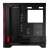 Modecom Volcano Expanse S Apex ARGB számítógépház, fekete, a belsővel, az alaplapi tálcával és a meghajtó rekeszekkel