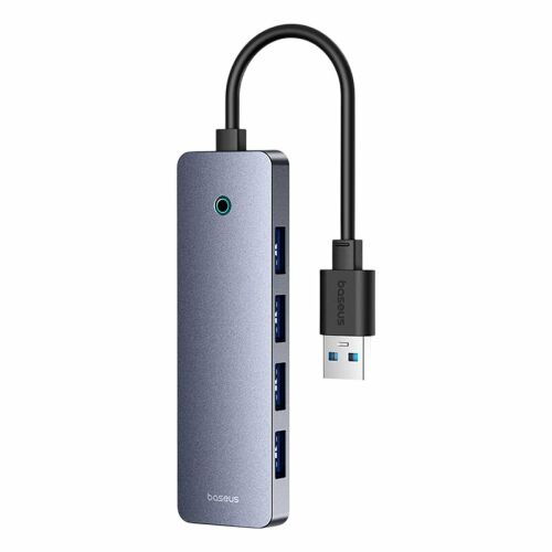 Baseus UltraJoy Lite USB hub 4 USB 3.0 porttal és USB-C csatlakozóval - USB elosztó