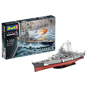 Revell Bismarck csatahajó műanyag modell készlet, 1:350 méretarány - Kreatív & Építő játék