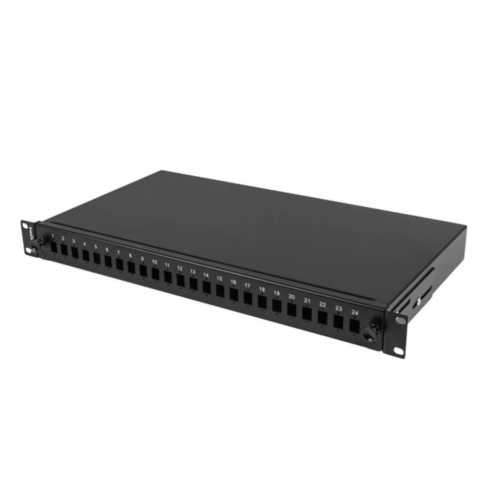 Lanberg FOP1-24SS-LDB 19" Patch panel - 24 port